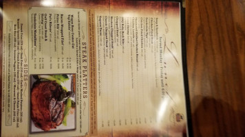 Saltgrass Steak House menu