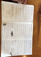 Caprock Cafe menu