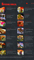 Sushi Style menu