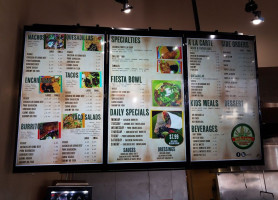 Ocampo's Mexican Restaurant menu