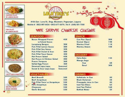 Asia menu