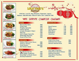 Asia menu