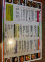 Korean Cuisine menu