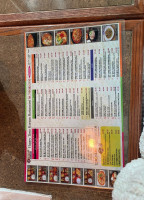 Korean Cuisine menu