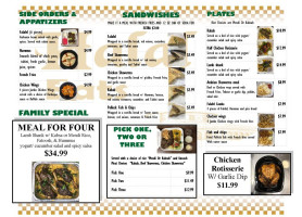 Halal Eats menu