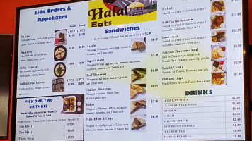 Halal Eats menu