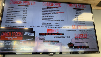 Atl Fusion Bbq menu