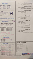 Hnina's Seafood Inc. menu