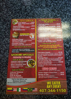 Crush Taco menu