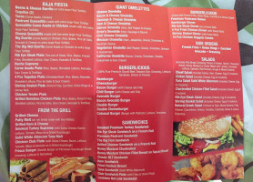 Ernie's Burgers menu