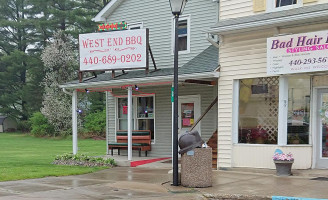 West End Bbq outside