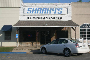 Sharkey's outside