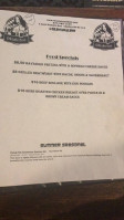 Old Canal Inn menu