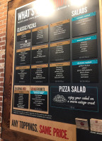 Mod Pizza menu