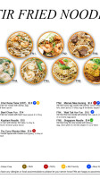 Malaysian Kopitiam menu