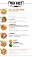 Poke Bros. menu