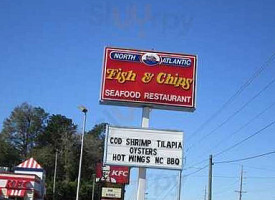 North Atlantic Fish Chips outside