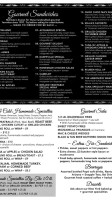 Melinda's Gourmet Specialty Deli menu