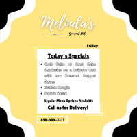Melinda's Gourmet Specialty Deli menu