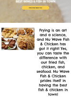 Nu Wave Fish Chicken menu