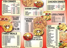 Jj Fish Chicken menu