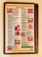 Don Chuchos Mexican menu