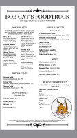 Bob Cat’s Food For The Soul menu