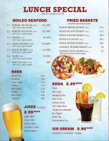 Seafood Party menu