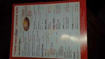 The Honey Baked Ham Company menu