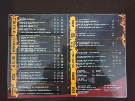 Jamey's Hot Wings menu