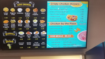 Jg Chicken And Seafood menu