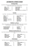 Mezcal Kitchen Jersey City menu