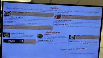 Shoufi Mahfi Mediterranean Grill menu
