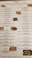 Saithong Para Thai menu