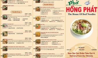 Pho Hong Phat Vietnamese Pho Vancouver Wa menu