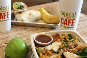 Tropical Smoothie Cafe food