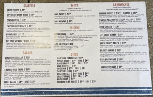 Jalapeno's menu