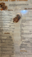 Oasis Grill menu