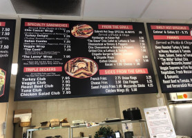 Main Street Deli Grill menu