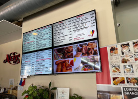 Joe's Corner menu