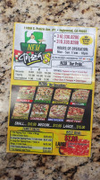 Pizza 8 menu