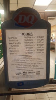 Dairy Queen menu
