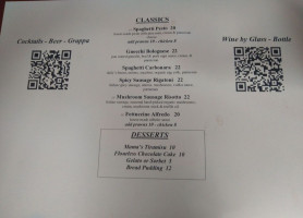 The Pizza Joint menu