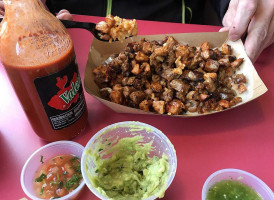 Chapulines Streetacos food