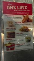 Raising Cane's Chicken Fingers menu