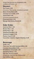 Woodbines Craft Kitchen menu