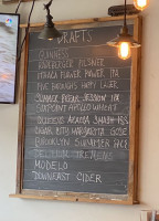 Woodbines Craft Kitchen menu