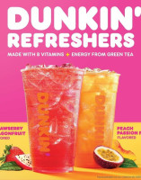 Dunkin' menu