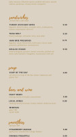 Zocalo Coffee menu