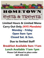 Town Eats And Treats menu